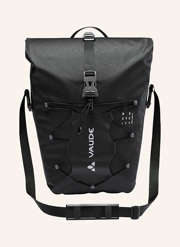 VAUDE Fahrradtasche PROOF BACK TR SINGLE SCHWARZ