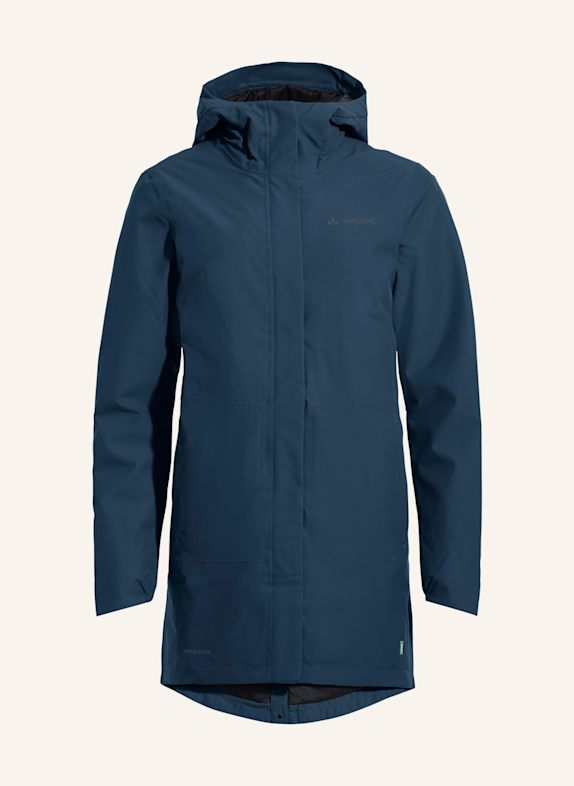 VAUDE Radjacke W CYCLIST PADDED PR II BLAU