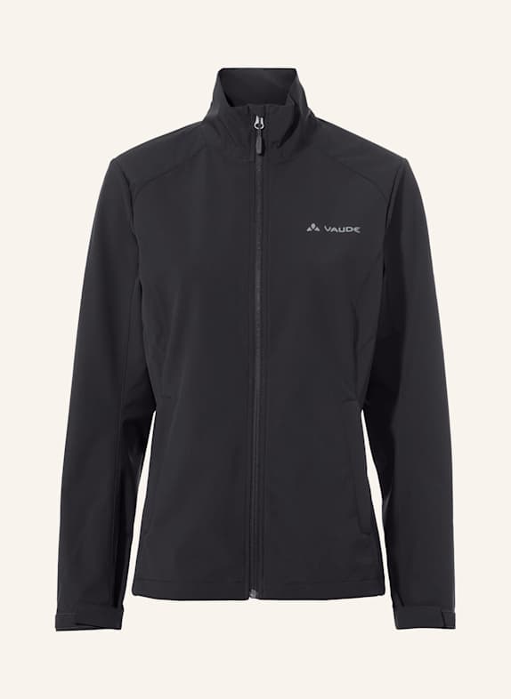 VAUDE Softshell-Jacke W  HURRICANE J IV SCHWARZ