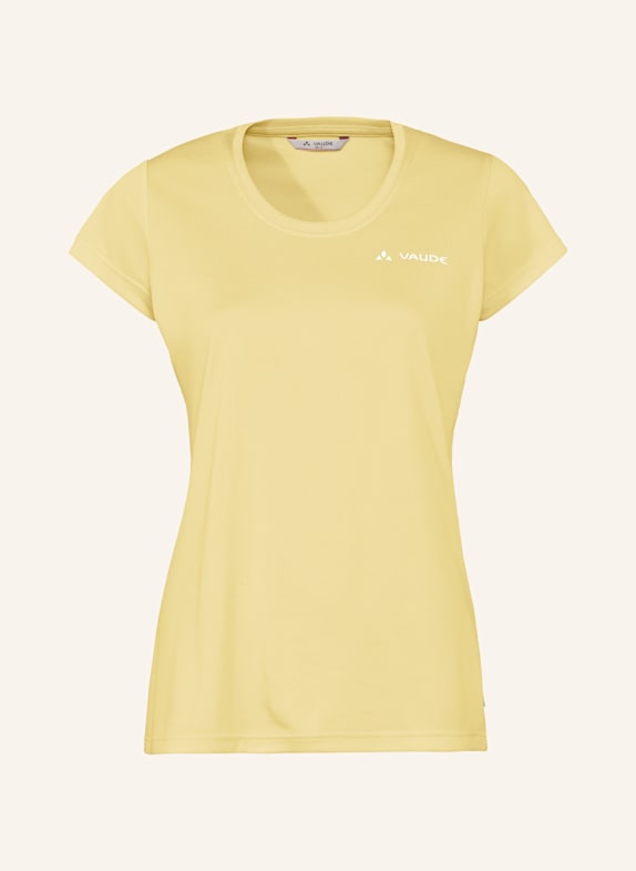 VAUDE T-Shirt SE WOMEN'S OSSOLA T-SHIRT HELLGELB