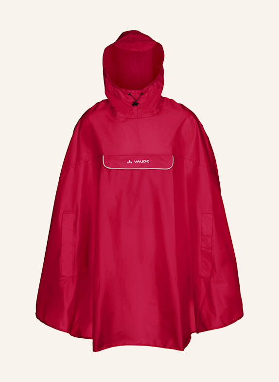 VAUDE Regenponcho VALDIPINO ROT