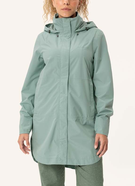 VAUDE Regenparka MINEO GRÜN
