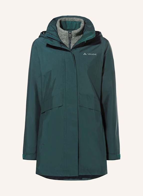 VAUDE 2-in-1-Jacke IDRIZ GRÜN