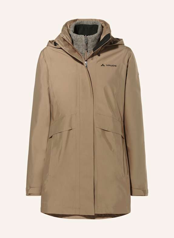 VAUDE 2-in-1-Jacke IDRIZ GRÜN