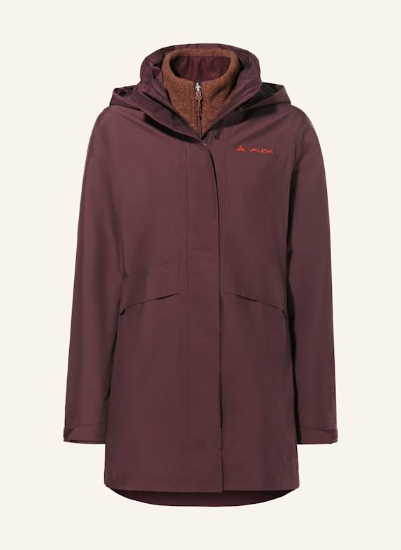 VAUDE 2-in-1-Jacke IDRIZ BEIGE