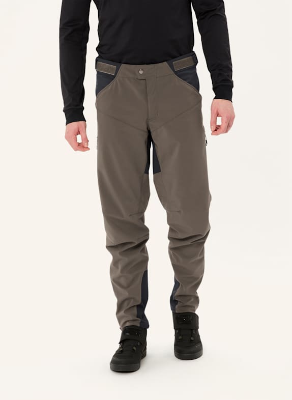 VAUDE Radhose ohne gepolsterten Einsatz M QIMSA SOFTSHELL P II BRAUN