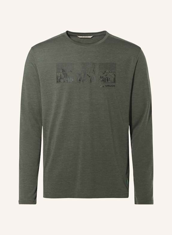 VAUDE Longsleeve ROSEMOOR III KHAKI