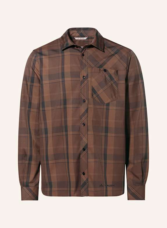 VAUDE Outdoor-Hemd NESHAN IV BRAUN
