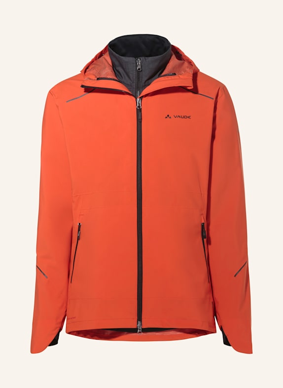 VAUDE 3in1-Jacken M YARAS 3IN1 JACKET ROT