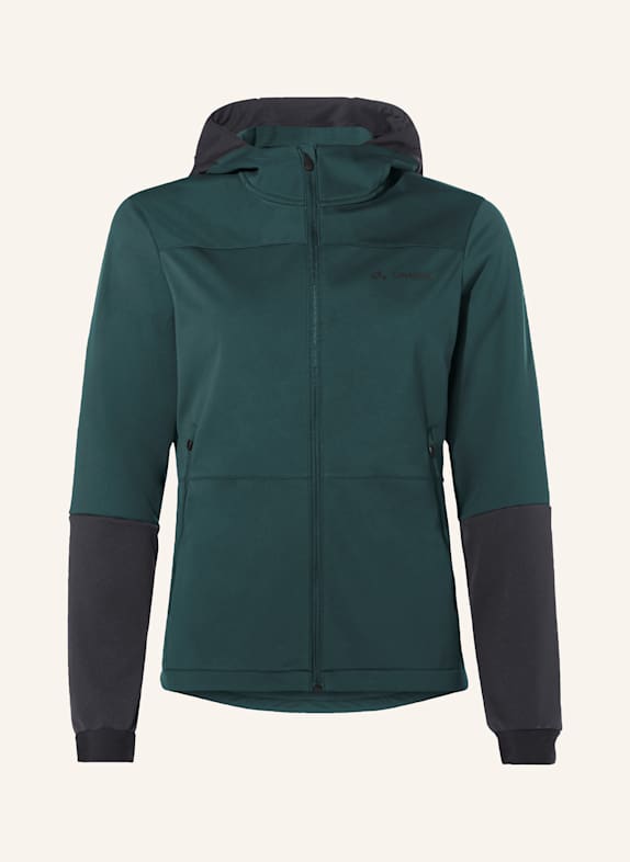 VAUDE Radjacke W QIMSA HOODED SFT JACKET GRÜN