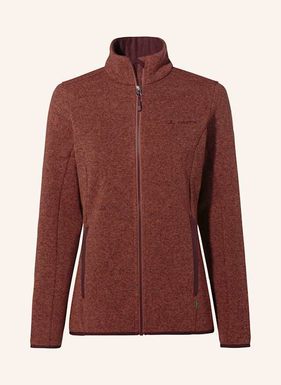 VAUDE Strick-Fleecejacke RIENZA ROT