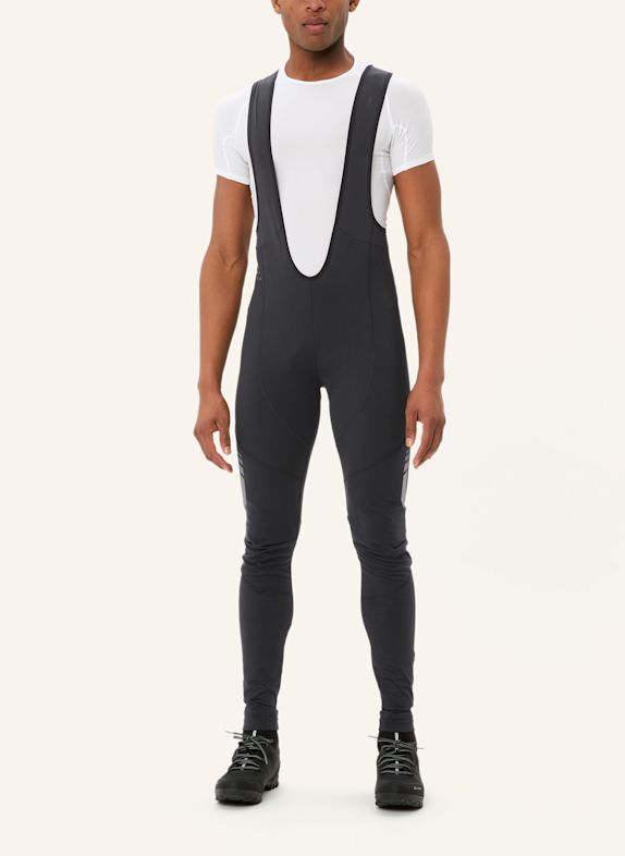 VAUDE Radhose mit Trägern und gepolstertem Einsatz M MATERA WARM BIB TIGHTS SCHWARZ