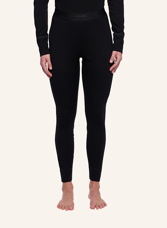 VAUDE Outdoor-Hose W MONVISO WOOL TIGHTS II SCHWARZ