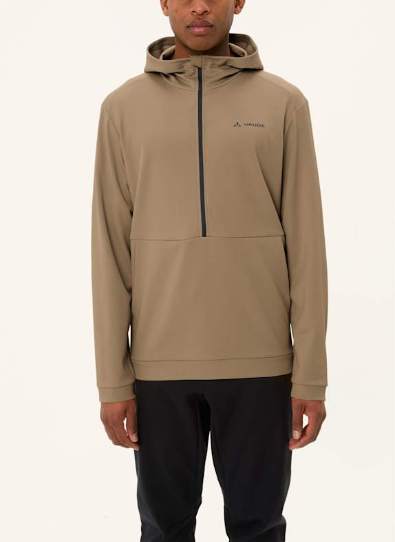 VAUDE Pullover M CYCLIST ALL YEAR SWT BRAUN