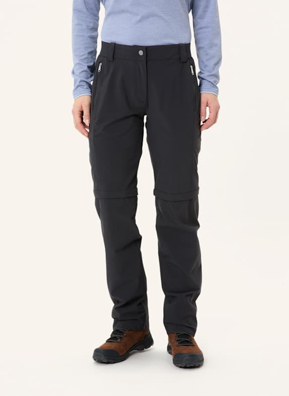 VAUDE Zipp-off-Hose FARLEY II SCHWARZ