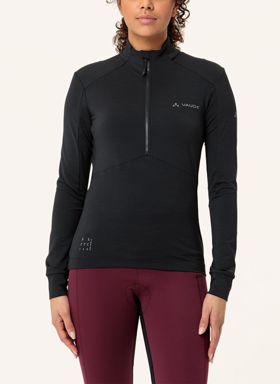 VAUDE Radtrikot KURO SCHWARZ