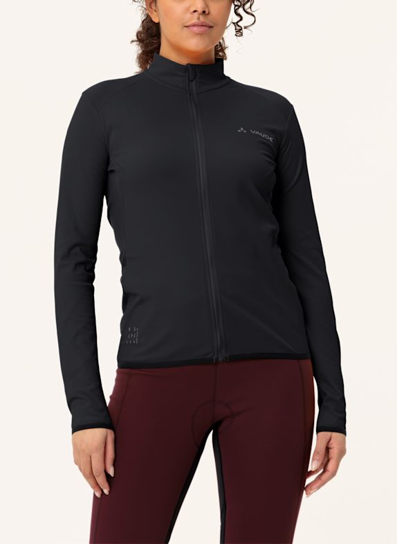 VAUDE Radtrikot W MATERA LS TRICOT II SCHWARZ