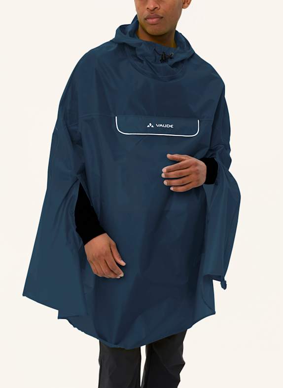 VAUDE Regenponcho VALDIPINO BLAU
