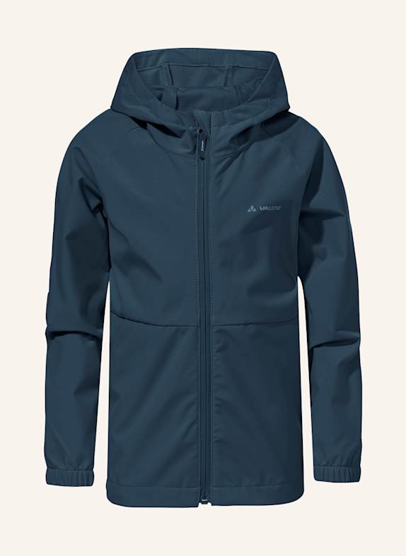 VAUDE Softshell-Jacke KIDS KINICH JACKET BLAU