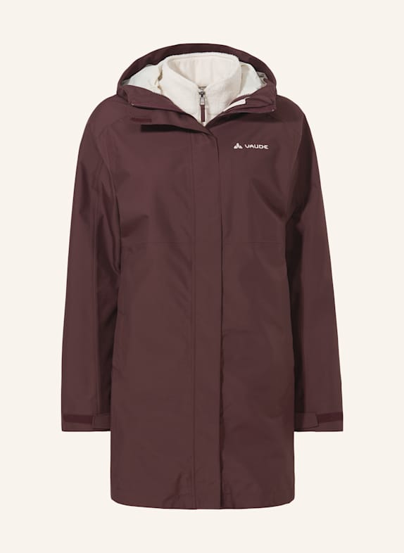 VAUDE 3in1-Jacken W HITRA 3IN1 PARKA BEIGE