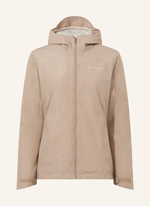 VAUDE Outdoor-Jacke W MORKON WOOL JACKET BEIGE