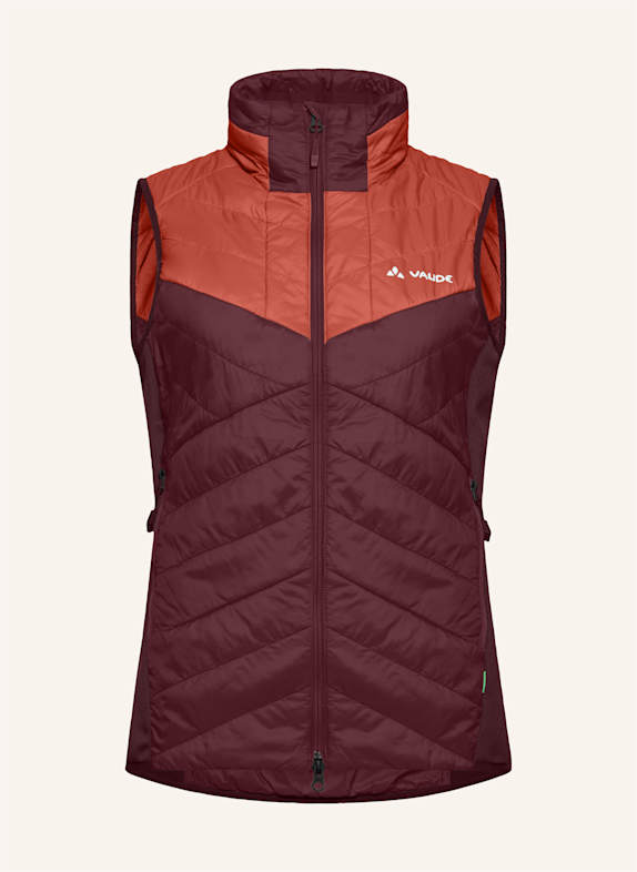 VAUDE Hybrid-Steppweste SESVENNA ROT