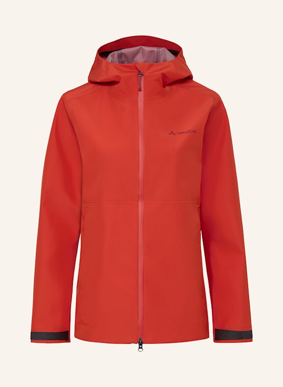 VAUDE Hardshell-Jacke W ELOPE 3L JACKET ROT