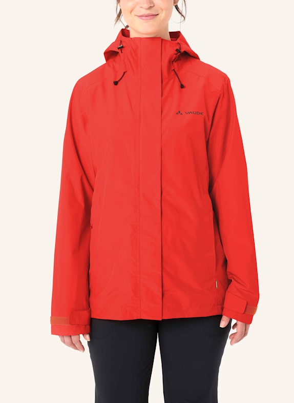 VAUDE Regenjacke STRATHCONA ROT
