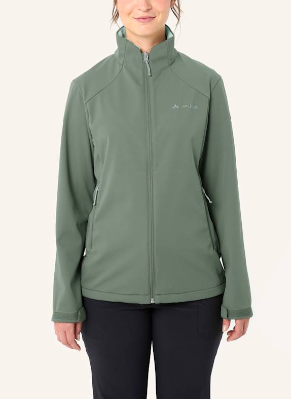 VAUDE Softshell-Jacke EVERHIKE MINT
