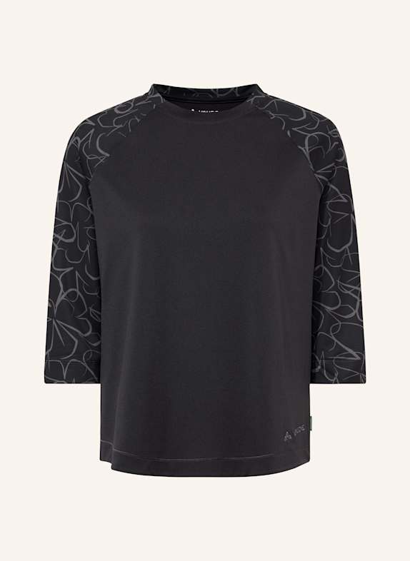 VAUDE Funktionsshirt W NEYLAND 3/4 T-SHIRT II SCHWARZ