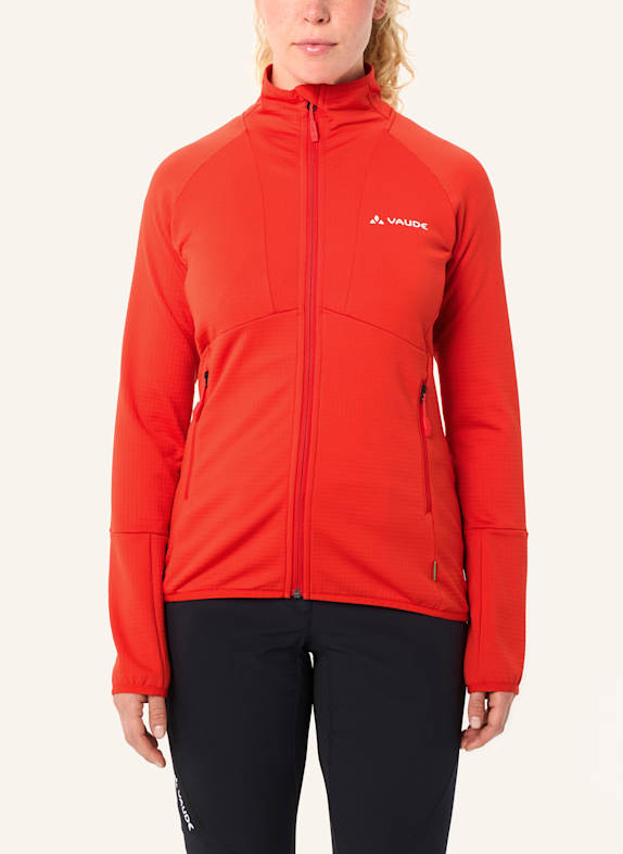 VAUDE Fleecejacke MONVISO ROT