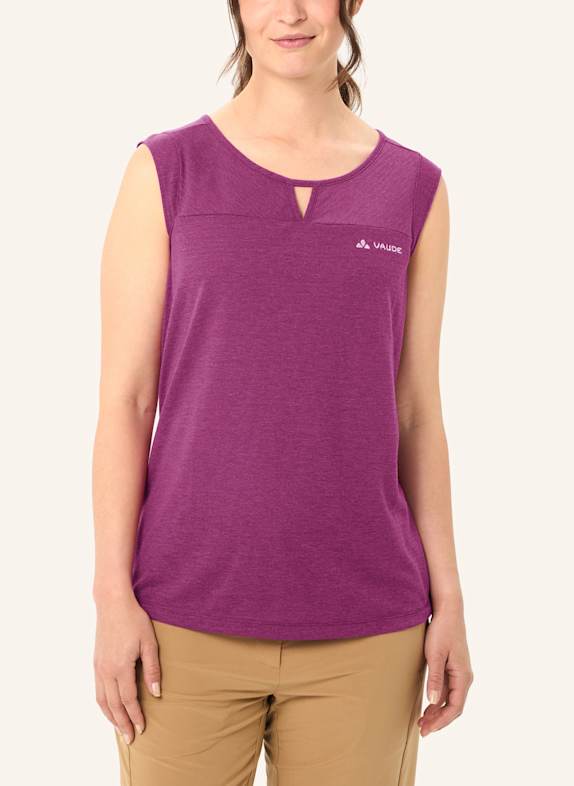 VAUDE Funktionsshirt W SKOMER HIKING TOP PINK / FUCHSIA
