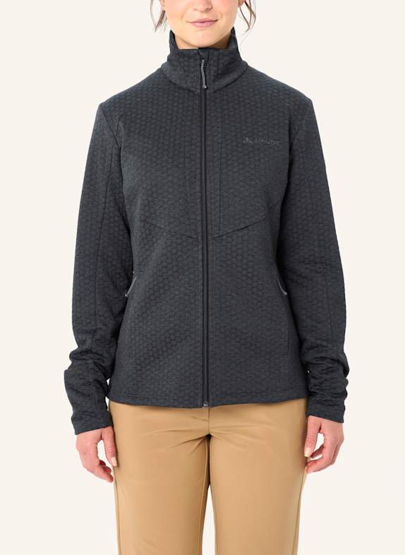 VAUDE Fleecejacke SKOMER SCHWARZ