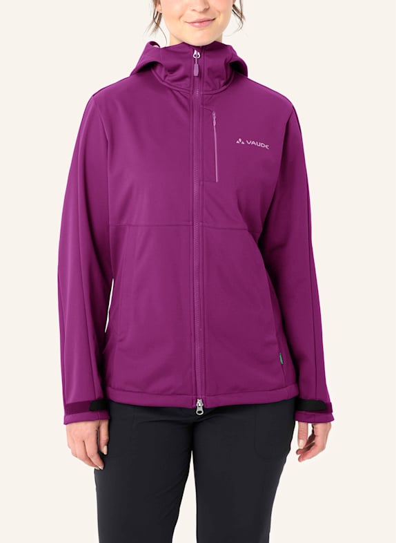 VAUDE Softshell-Jacke ALL YEAR ELOPE II PINK/ FUCHSIA