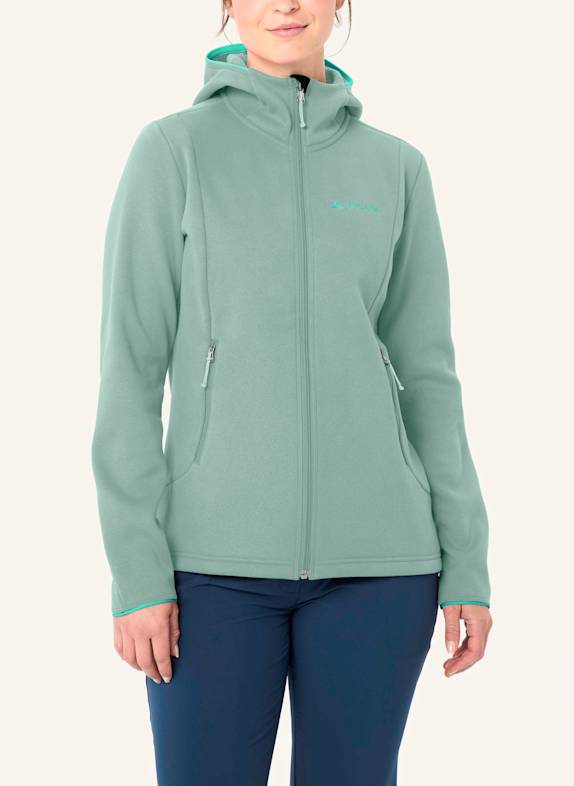 VAUDE Fleecejacke IDRIS GRÜN