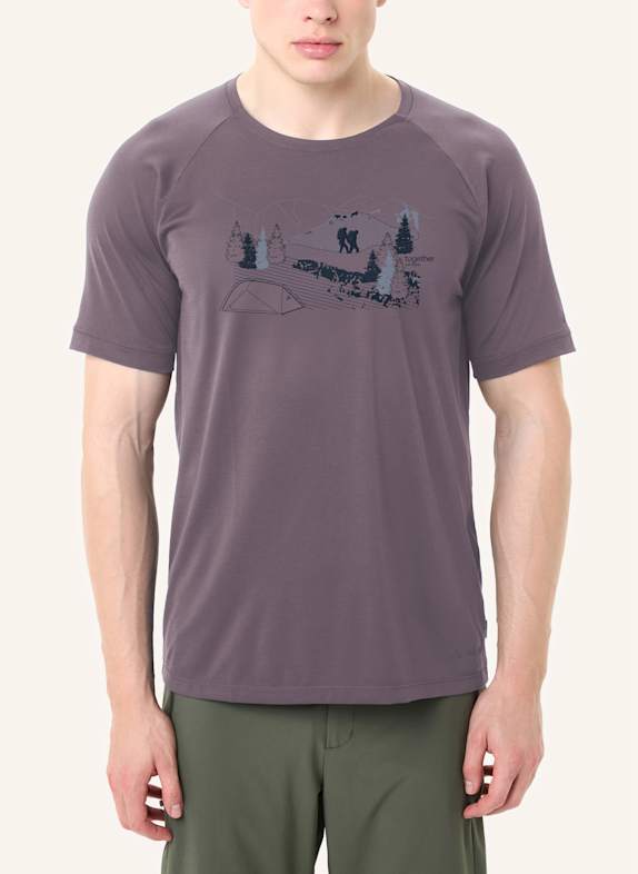 VAUDE T-Shirt GLEANN LILA