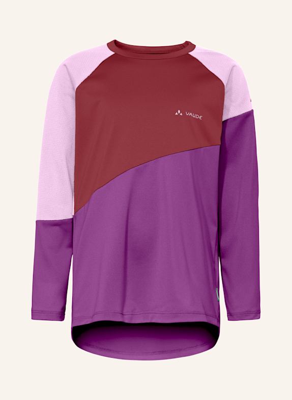 VAUDE Radshirt KIDS MOAB LS T-SHIRT ROT