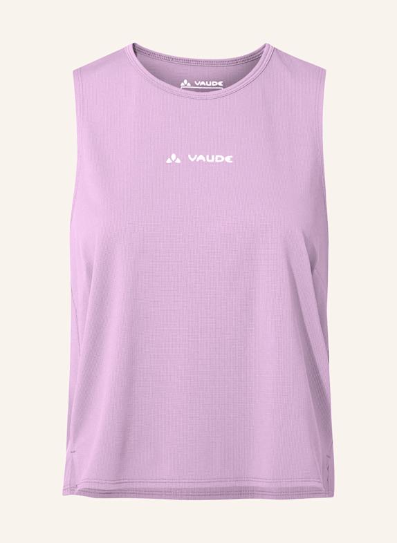 VAUDE Funktionsshirt W SCOPI LW TOP HELLLILA/ HELLROSA
