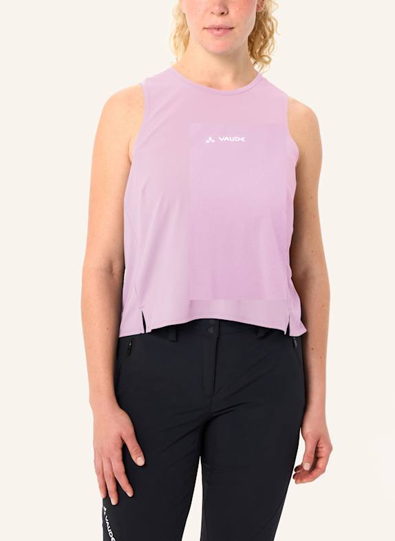 VAUDE Funktionsshirt W SCOPI LW TOP HELLLILA / HELLROSA