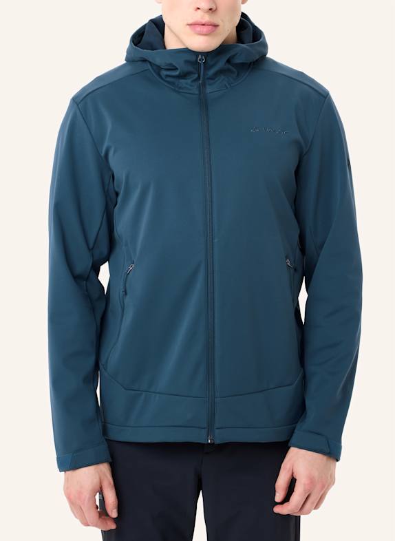 VAUDE Softshell-Jacke EVERHIKE BLAU