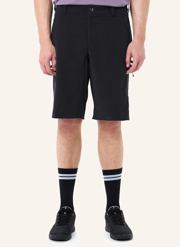 VAUDE Radhose ohne gepolsterten Einsatz M LOAMER BASE CORD SHORTS SCHWARZ
