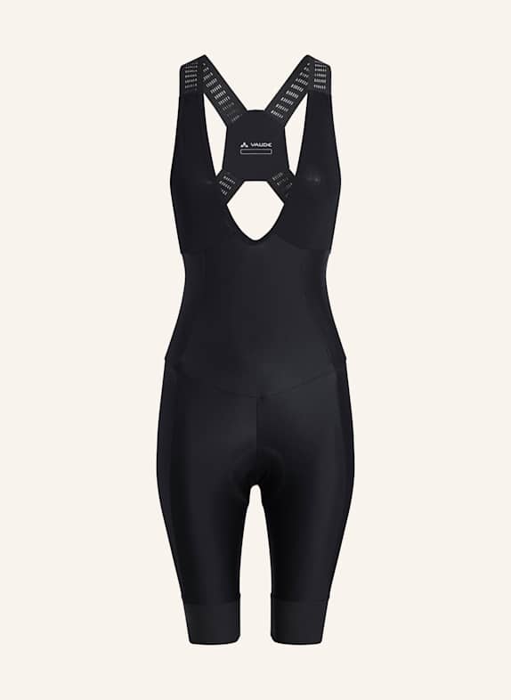 VAUDE Radhose mit Trägern und gepolstertem Einsatz W FURKA BIB TIGHTS II SCHWARZ