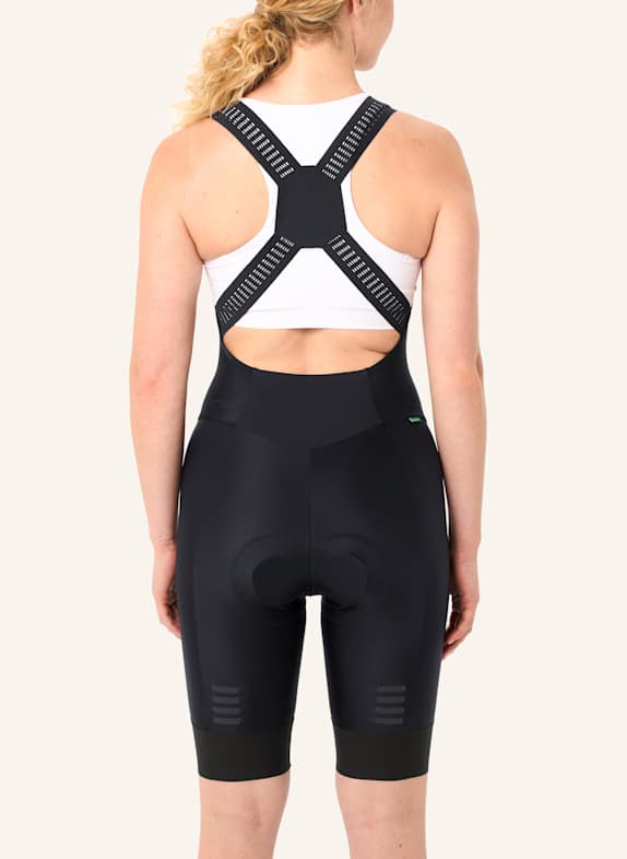 VAUDE Radhose mit Trägern und gepolstertem Einsatz W FURKA BIB TIGHTS II SCHWARZ