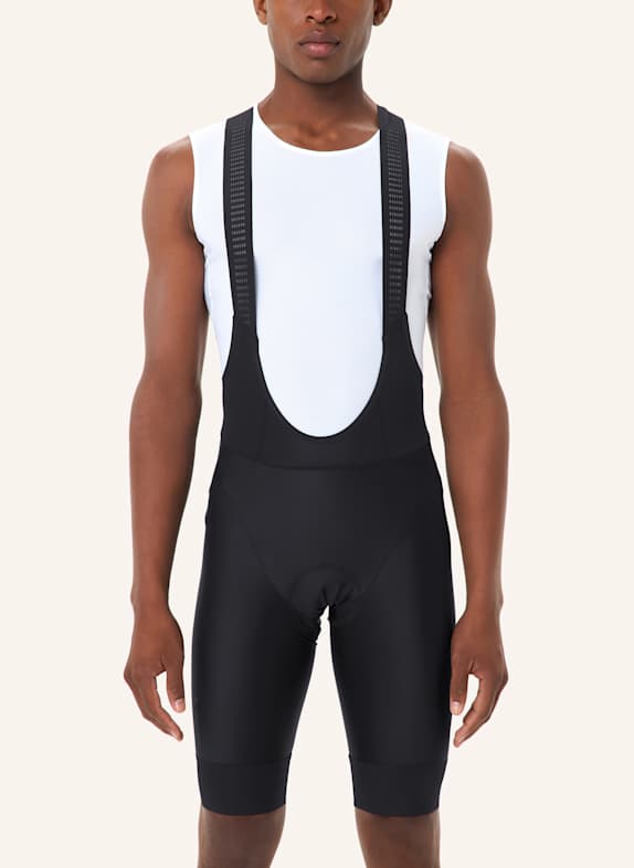 VAUDE Radhose mit Trägern und gepolstertem Einsatz M FURKA BIB TIGHTS II SCHWARZ