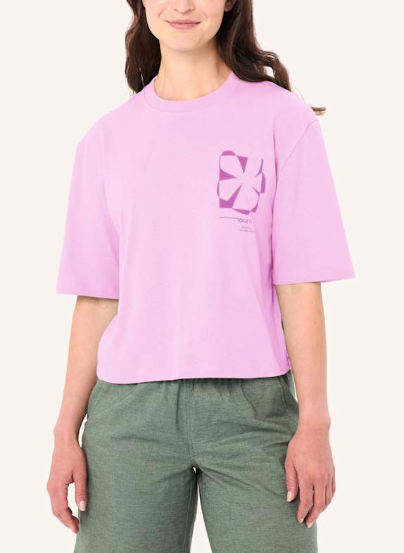 VAUDE T-Shirt REDMONT HEAVYWEIGHT HELLLILA/ HELLROSA