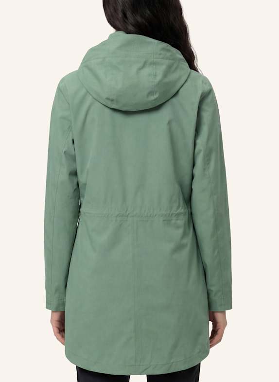 VAUDE Hardshell-Jacke W STRONA 2,5L COAT MINT