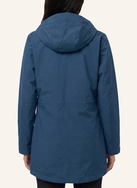 VAUDE Hardshell-Jacke W STRONA 2,5L COAT BLAU