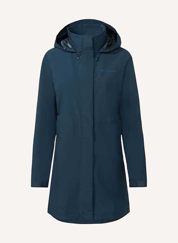 VAUDE Hardshell-Jacke W STRONA 2,5L COAT BLAU