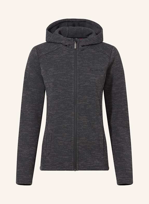 VAUDE Fleecejacke W TIKOMA HOODY JACKET II SCHWARZ