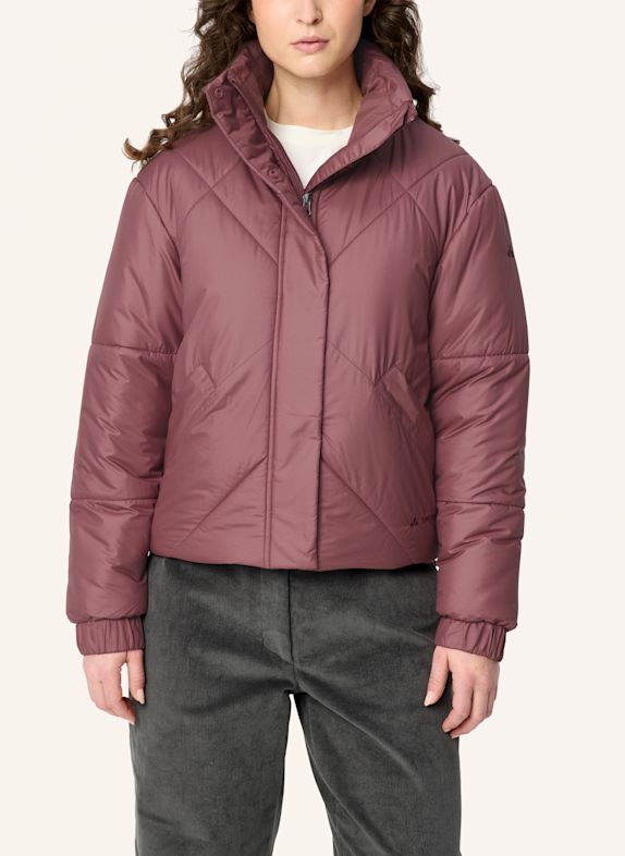 VAUDE Steppjacke NAJUN DUNKELROT / ALTROSA